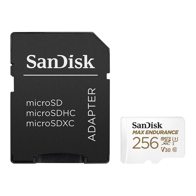 Карта памяти SanDisk microSD 256 ГБ U3 V30 4K для видеонаблюдения и видеорегистраторов - изображение 7