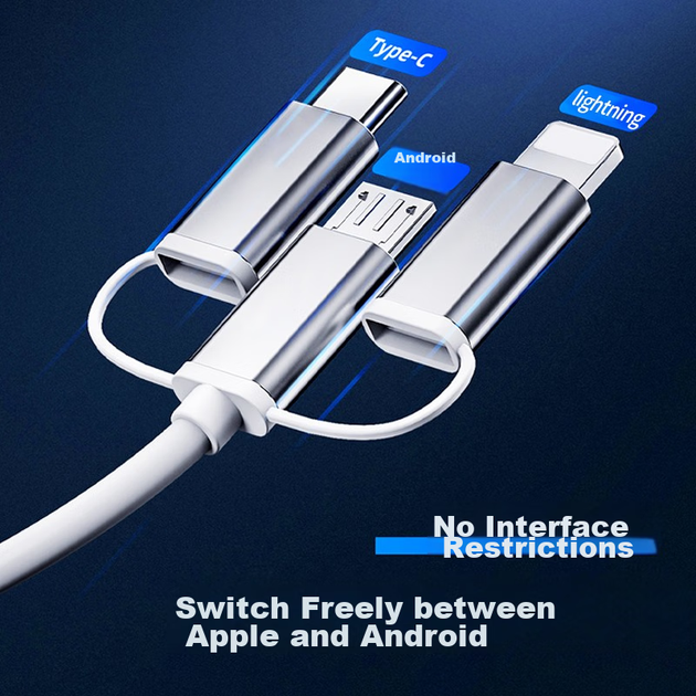 Адаптер LinkStone Lightning та Type-C - HDMI/VGA для трансляції екрана - зображення 5