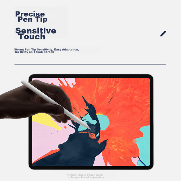 Сумісні змінні наконечники для Apple Pencil від CangHua для стилуса Apple iPad другого/першого покоління/USB-C/Pro, аксесуари для сенсорного пера, 4 оновлені версії - Фото 5 Сумісні змінні наконечники для Apple Pencil від CangHua для стилуса Apple iPad другого/першого покоління/USB-C/Pro, аксесуари для сенсорного пера, 4 оновлені версії - зображення 5