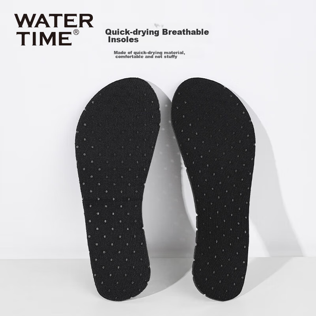 WATERTIME / Пляжные туфли Shuichuan для женщин, мужчин и детей, с нескользящей мягкой подошвой, летние туфли для плавания и дайвинга с принтом, размер S (35/36) - изображение 7