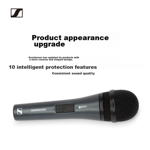 Микрофон Sennheiser E825-S динамический проводной - изображение 6