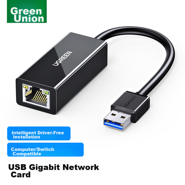 Адаптер UGREEN 20256 USB 3.0 - RJ45 гигабитный - изображение 11