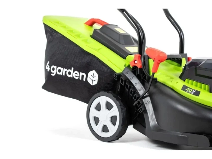Газонокосарка акумуляторна 2x20V 4garden AM3422S - зображення 4