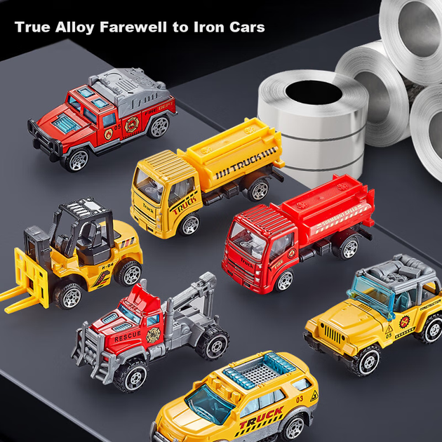 Набор машинок BAOLE STAR TOYS «Пожарная техника» из металла, для мальчиков 3-6 лет - Фото 4 Набор машинок BAOLE STAR TOYS «Пожарная техника» из металла, для мальчиков 3-6 лет - изображение 4