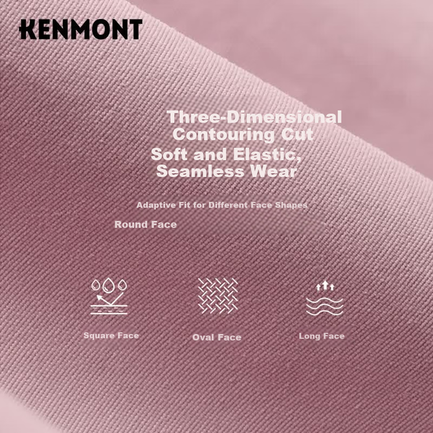 Солнцезащитная маска-шляпа Kenmont 3779 для женщин с полным покрытием лица и шеи, летняя, с УФ- и ветрозащитой - изображение 7