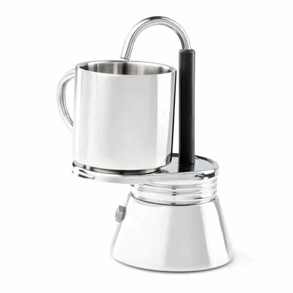 Кофеварка GSI Outdoors Mini Espresso Set 1 Cup (1099-65102) - Фото 1 Кофеварка GSI Outdoors Mini Espresso Set 1 Cup (1099-65102) - изображение 1