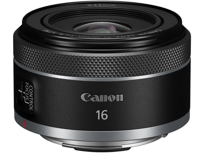 Об'єктив до фотокамери Canon RF 16 mm F2.8 STM (5051C005) - Фото 1 Об'єктив до фотокамери Canon RF 16 mm F2.8 STM (5051C005) - зображення 1