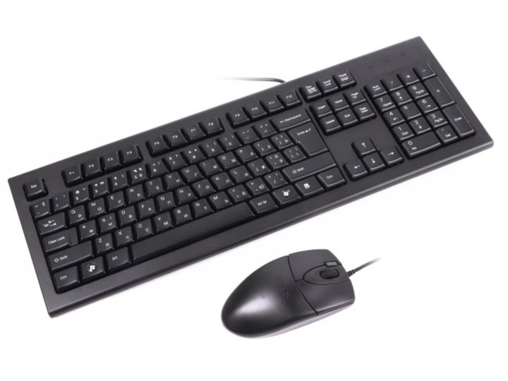 Клавіатура+миша A4tech KRS-8520D Black - Фото 2 Клавіатура+миша A4tech KRS-8520D Black - зображення 2
