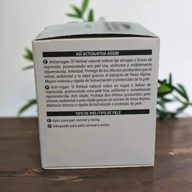 Антивозрастной крем для лица Deliplus Prevent Age Skin Retinal против первых морщин с ретиналем 50 мл - изображение 4