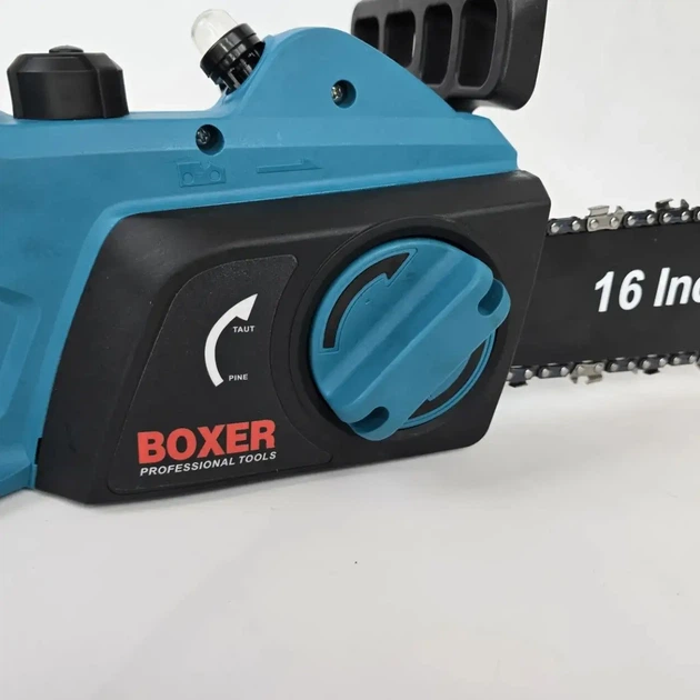 Електропила мережева Boxer BX 3306 2200 Вт шина 40 см автоматичне змащення ланцюга металева для розпилювання деревини заготівлі дров обрізання дерев і господарських робіт - Фото 13 Електропила мережева Boxer BX 3306 2200 Вт шина 40 см автоматичне змащення ланцюга металева для розпилювання деревини заготівлі дров обрізання дерев і господарських робіт - зображення 13