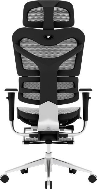 Офисное эргономичное кресло GT Racer X-702L Light Gray (W17-1) - изображение 9
