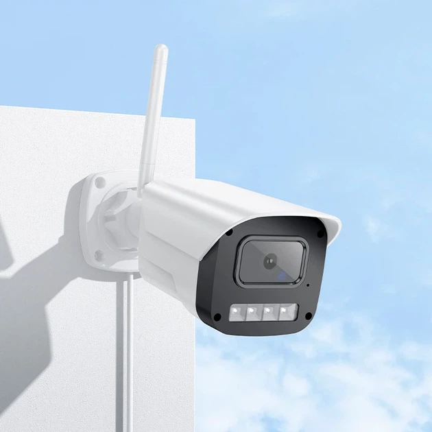 Вулична IP камера відеоспостереження HOCO D4 Outdoor Wi-Fi HD, циліндрична - зображення 7