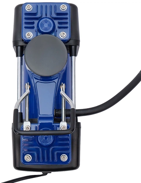 Автокомпресор Vitol К-72 150 psi 25 А 90 л 2 циліндра шланг 5 м з дефлятором клеми (К-72) - изображение 4