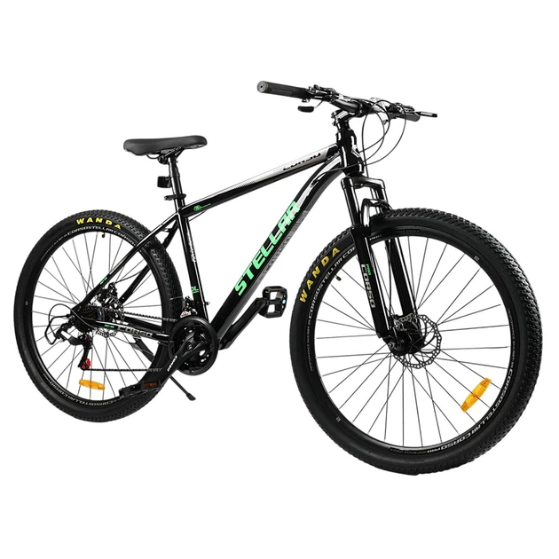 Спортивний велосипед Corso Stellar 29" SR-29598 сталева рама 17", SunRun 21 швидкість, дискові гальма 160мм, підніжка, зібраний на 75% - зображення 2