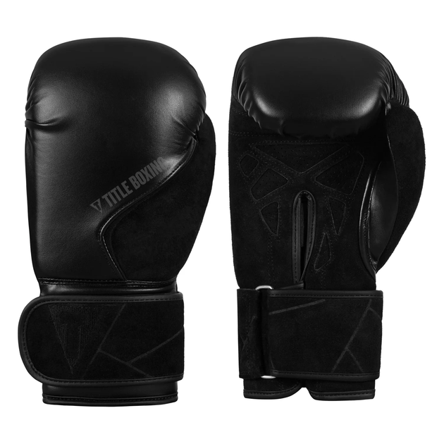 Боксерські рукавиці TITLE Boxing Ultra Bag Boxing Gloves Black 16 oz - Фото 2 Боксерські рукавиці TITLE Boxing Ultra Bag Boxing Gloves Black 16 oz - изображение 2