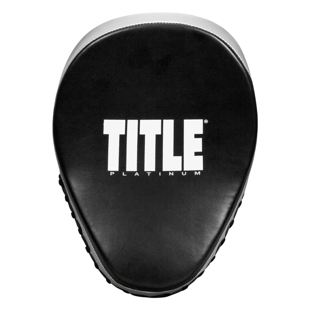 Лапи боксерські TITLE Platinum Prolific Punch Mitts - Black/Silver - изображение 4