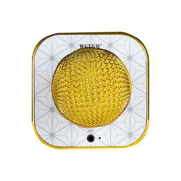 Микрофон беспроводной детский для караоке Bluetooth-колонка Wster WS-1688 для пения радио и записью на флешку - изображение 5