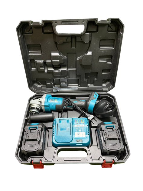 Аккумуляторная болгарка Krafftec GWS-48 PRO ( 48V, 4Ah) с регулятором оборотов. УШМ Крафтек - изображение 2
