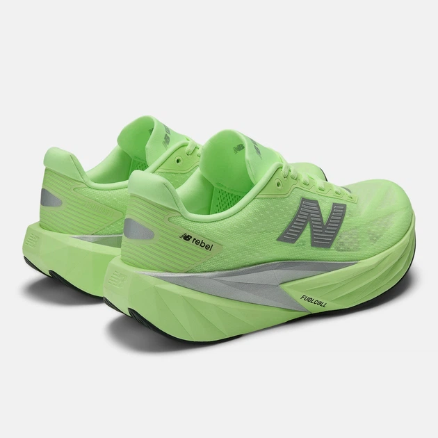 Женские зеленые кроссовки New Balance FuelCell Rebel v5 38 (7,5) 24,5 см (WFCXLZ5) - Фото 9 Женские зеленые кроссовки New Balance FuelCell Rebel v5 38 (7,5) 24,5 см (WFCXLZ5) - изображение 9