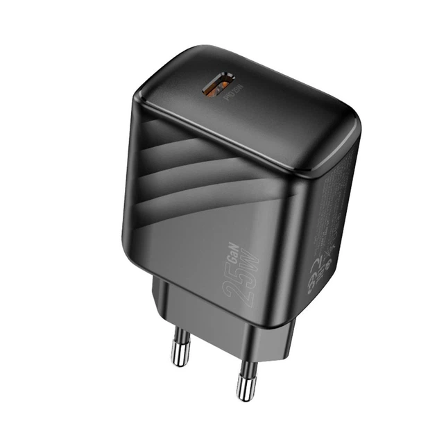 Зарядне МЗП Hoco CS24A PD 25W (чорний) - зображення 5