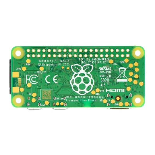 Raspberry Pi Zero 2W (with headers) 512MB RAM - WiFi + BT 4.2 - изображение 3