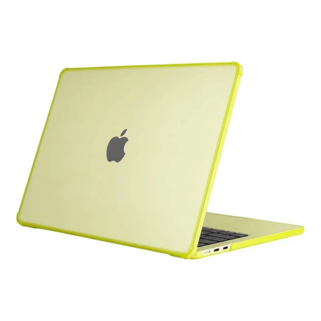 Чохол-накладка CaseFashion Frost Shield Protected для MacBook Neo 13” A18 (2026) Neon Yellow - Фото 1 Чохол-накладка CaseFashion Frost Shield Protected для MacBook Neo 13” A18 (2026) Neon Yellow - изображение 1