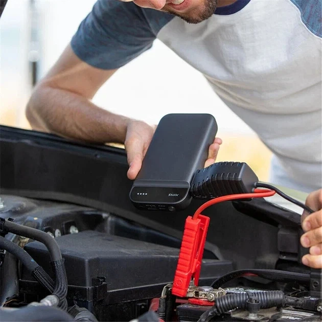 Автомобильный пуско-зарядный устройство 70Mai PS01 11000mAh Литий-полимерный Пластик Черный - изображение 9