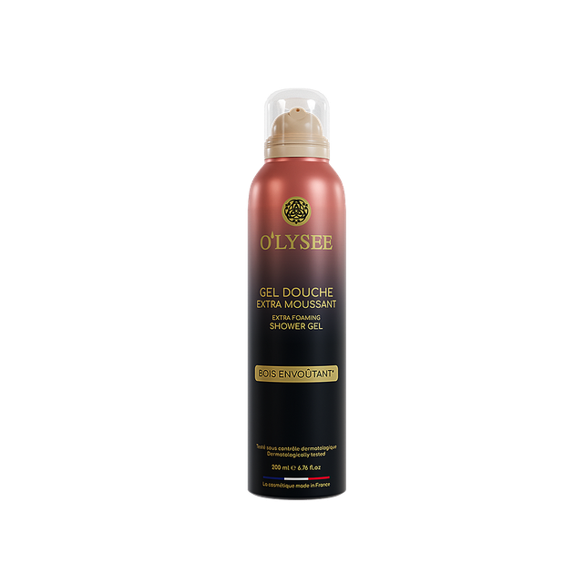 Очищающая гель-пена для душа с древесным ароматом O’LYSEE Extra Foaming shower Gel Bois Envoutant 200 мл - Фото 1 Очищающая гель-пена для душа с древесным ароматом O’LYSEE Extra Foaming shower Gel Bois Envoutant 200 мл - изображение 1