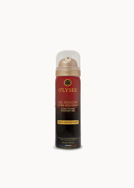 Очищающая гель-пена для душа с древесным ароматом O’LYSEE Extra Foaming shower Gel Bois Envoutant 50 мл - Фото 1 Очищающая гель-пена для душа с древесным ароматом O’LYSEE Extra Foaming shower Gel Bois Envoutant 50 мл - изображение 1