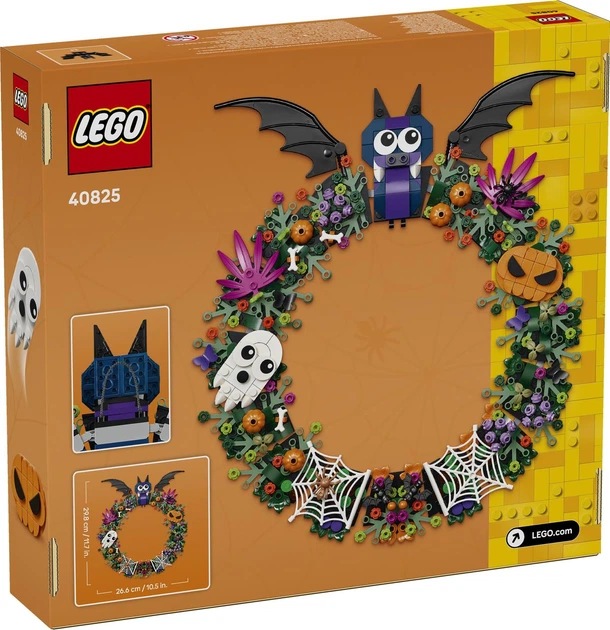 Конструктор Lego Iconic Венок на Хэллоуин 40825 - изображение 2