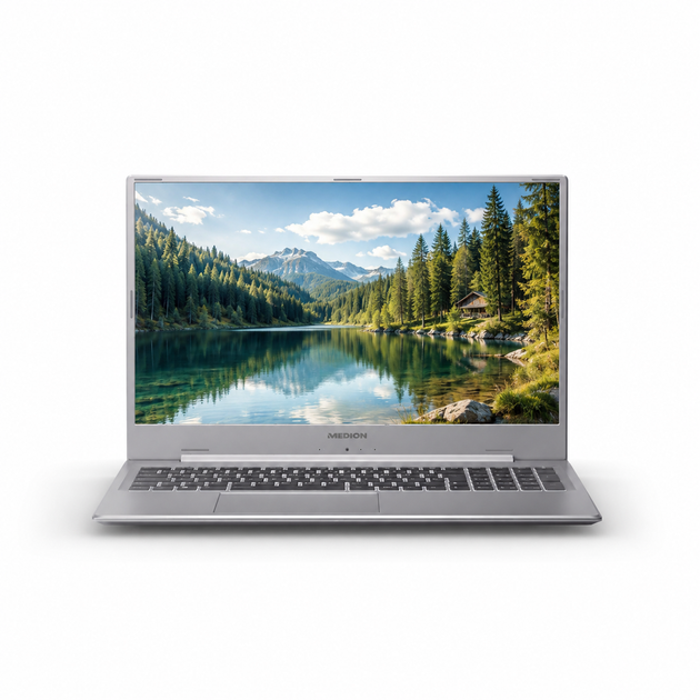 Ноутбук 17,3" Medion (Lenovo Group) S17413 Intel Core i5-1235U RAM 16 ГБ SSD 512 ГБ Intel Iris Xe Graphics Метал FullHD IPS Win11 (4132) - Уценка - изображение 2