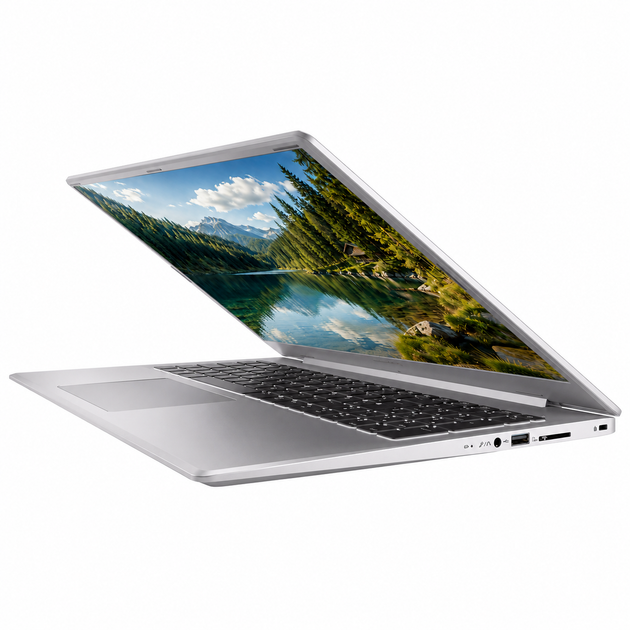 Ноутбук 17,3" Medion (Lenovo Group) S17413 Intel Core i5-1235U RAM 16 ГБ SSD 512 ГБ Intel Iris Xe Graphics Метал FullHD IPS Win11 (4132) - Уценка - изображение 4