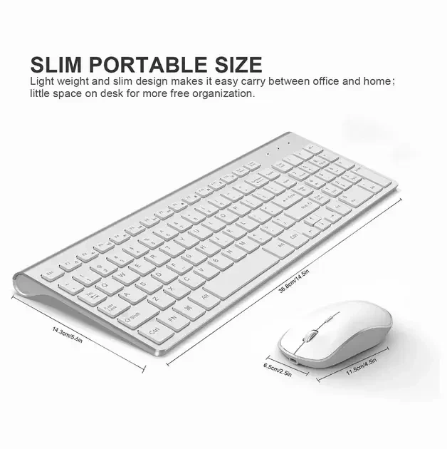 Беспроводная клавиатура и мышь JOYACCESS USB - изображение 5