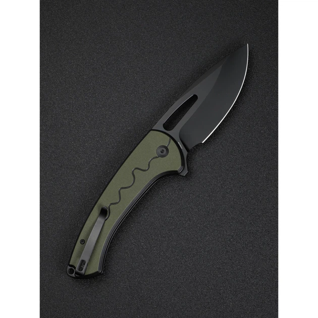Ніж складаний Sencut Squiggy Black/Green S24082A-2 - изображение 9