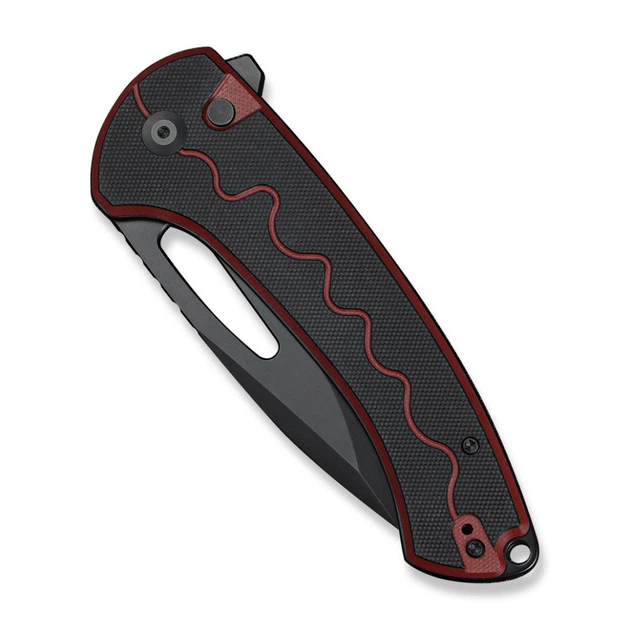 Ніж складаний Sencut Squiggy Burgundy/Black S24082A-3 - изображение 4