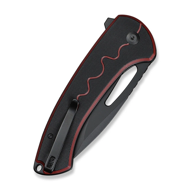 Ніж складаний Sencut Squiggy Burgundy/Black S24082A-3 - изображение 5