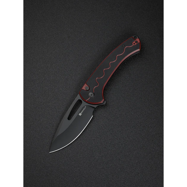 Ніж складаний Sencut Squiggy Burgundy/Black S24082A-3 - изображение 8