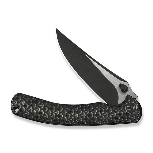 Ніж складаний туристичний Weknife Dracarys, (9.1 см) Böhler M390 / титан 6AL4V чорний - зображення 4