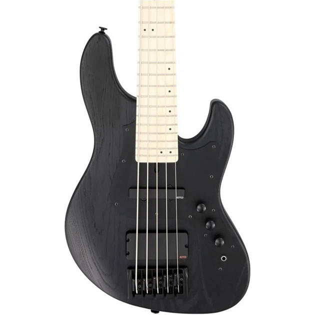Бас-гітара FGN JMJ53-ASH-DE-M Mighty Jazz Dark Evolution Series Open Pore Black [170220] - зображення 3