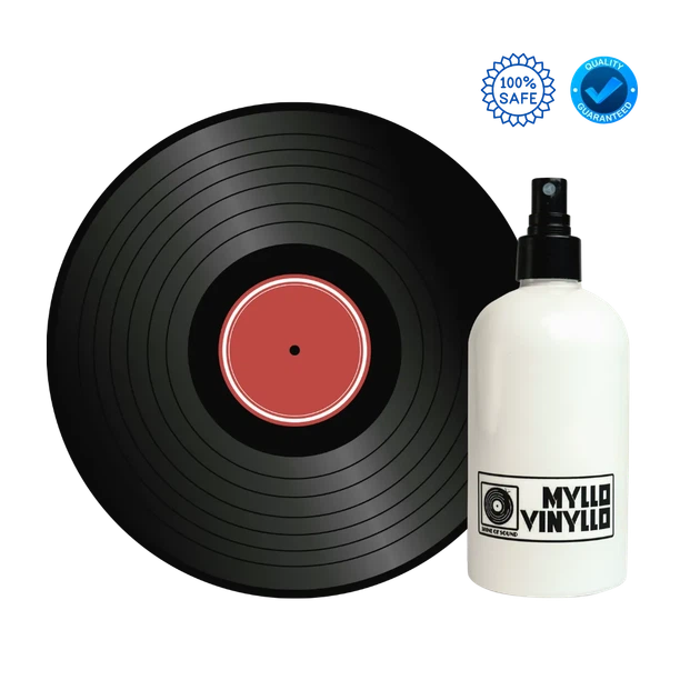 Комплект для догляду за вініловими пластинками Myllo Vinyllo №1 рідина 350 мл + серветка з мікрофібри - зображення 2