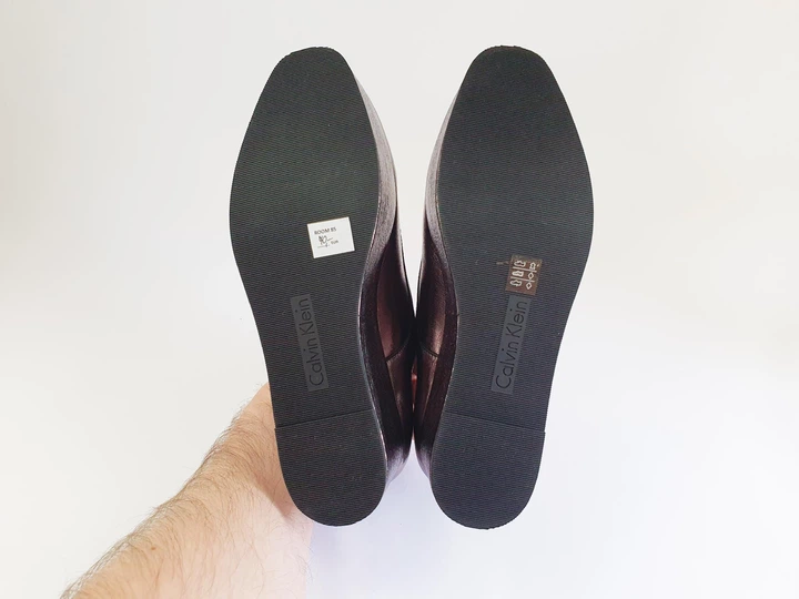 Туфлі на платформі Calvin Klein 37 23.5 см 7 US сріблясті (7804Ж) - зображення 4