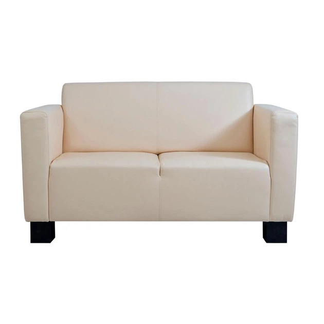 Диван Kansas 150×75×88 см екошкіра Cream Beige - изображение 2