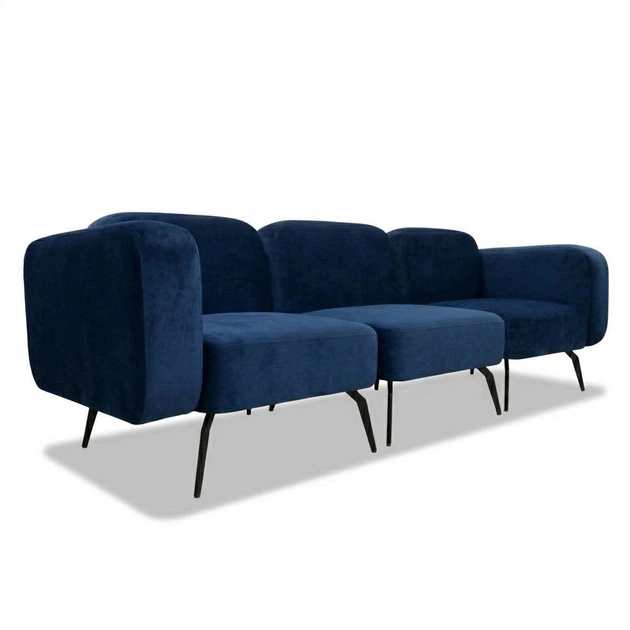 Модульний диван Clarus 247×77×84 см Soft Navy - изображение 3