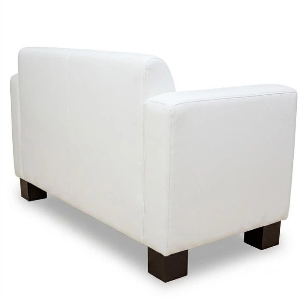 Диван Kansas 150×75×88 см екошкіра Cloud White - зображення 5