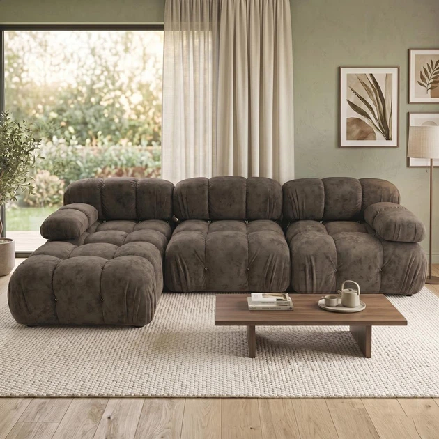 Модульний диван Bradley 270×150×70 см Espresso - изображение 2