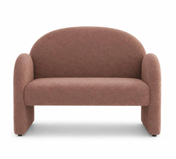 Диван Bonza Dusty Rose 122×75×95 см - изображение 2