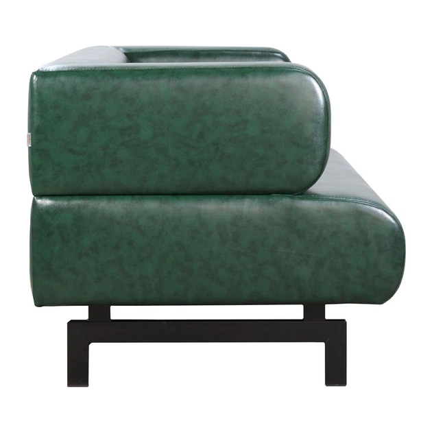 Диван Gianni 152×85×74 см екошкіра Deep Green - изображение 3