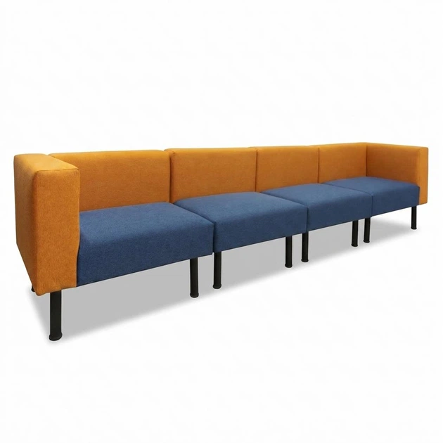 Диван Tetris Orange & Blue (чотири модулі) - зображення 3