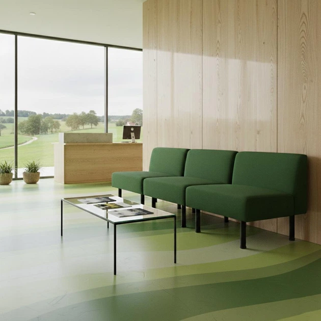 Диван Tetris 240×80×79 см Soft Green (три модулі) - зображення 3