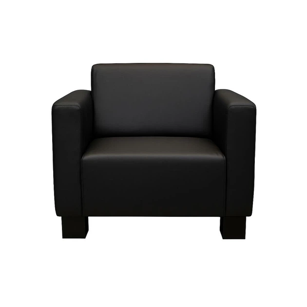 Диван Kansas 90×75×88 см екошкіра Soft Black - изображение 3